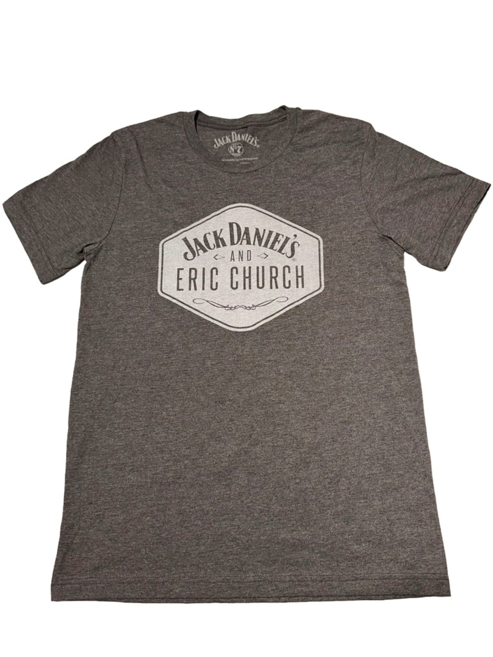 Jack Daniels x Eric Church Graphic Tee Country Concert Whiskey Shirt